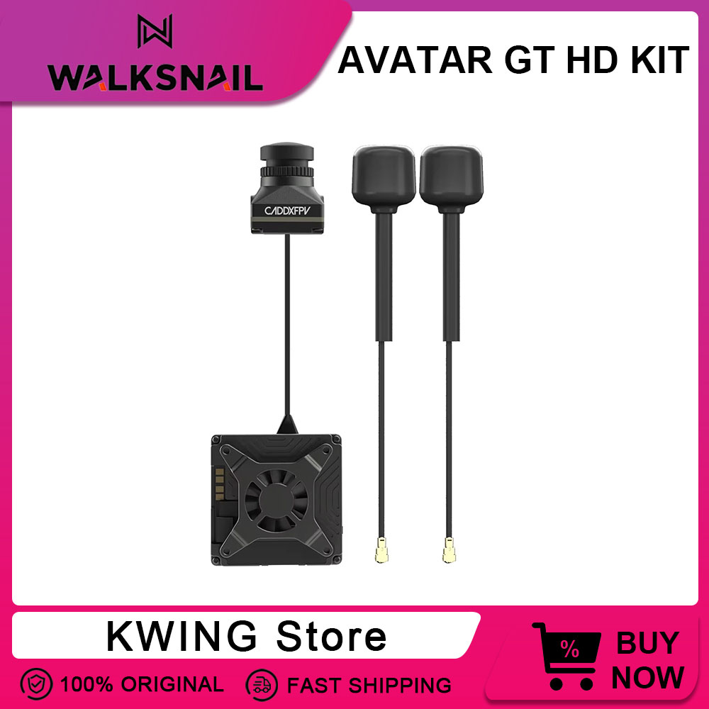 Drone Racing Camera - Walksnail アバター GT HD キット 2W