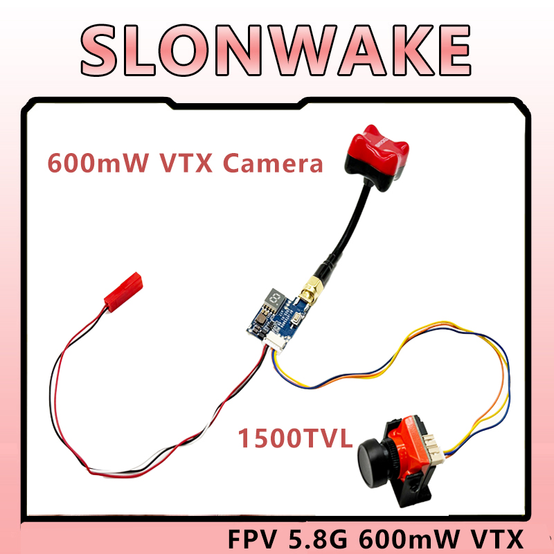 Drone Racing Camera - SLONWAKE 5.8G TS5823 PRO ミニアナログVTXトランスミッター 48CH