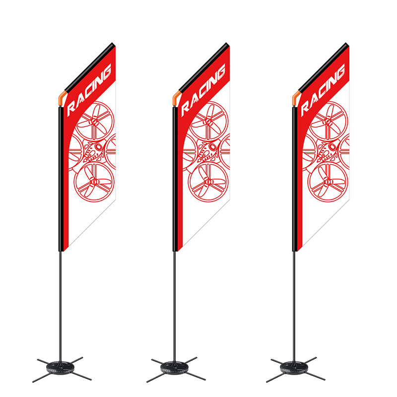 Drone Racing Flag - Ldarc 560 fpvフリースタイル屋外飛行旗竿rcクワッドコプター競技用練習フィールドマーキングトラック飛行ドローン