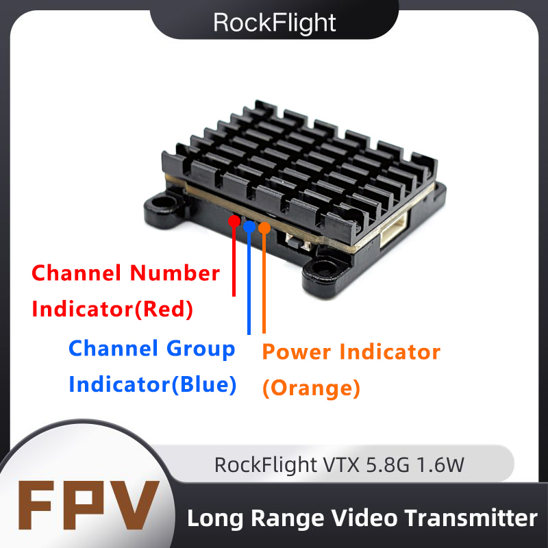 RockFlight TX663 VTX 5.8G 48CH - Drone Racing Frame のレビューと価格