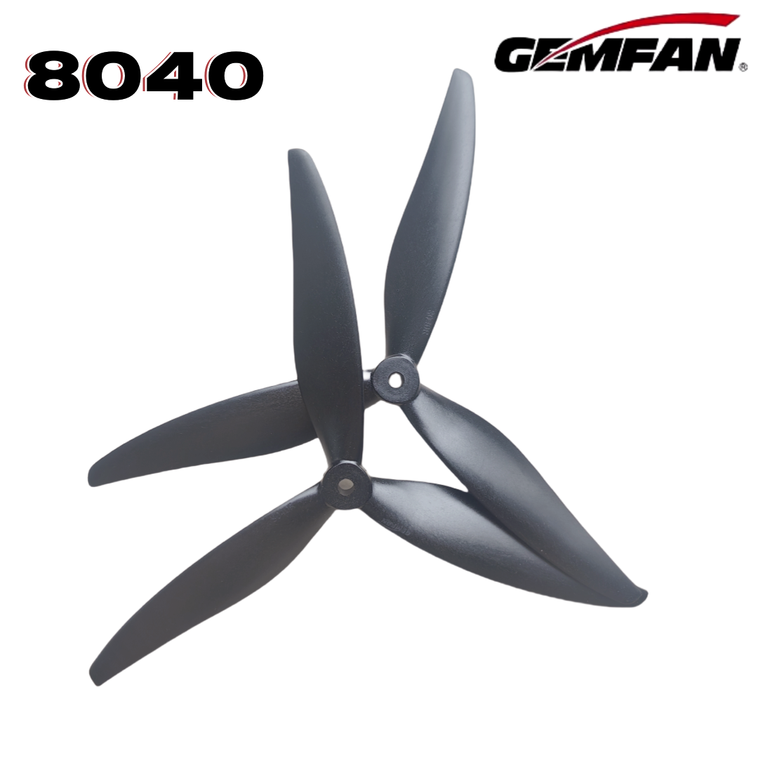 Gemfan 8040 8X4X3 3枚羽 8インチプロペラ - Drone Racing Motor のレビューと価格