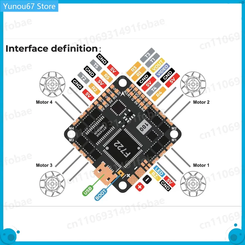 GEPRC GEP-F722-45A AIO V2 フライト - Drone Racing Flight Controller のレビューと価格
