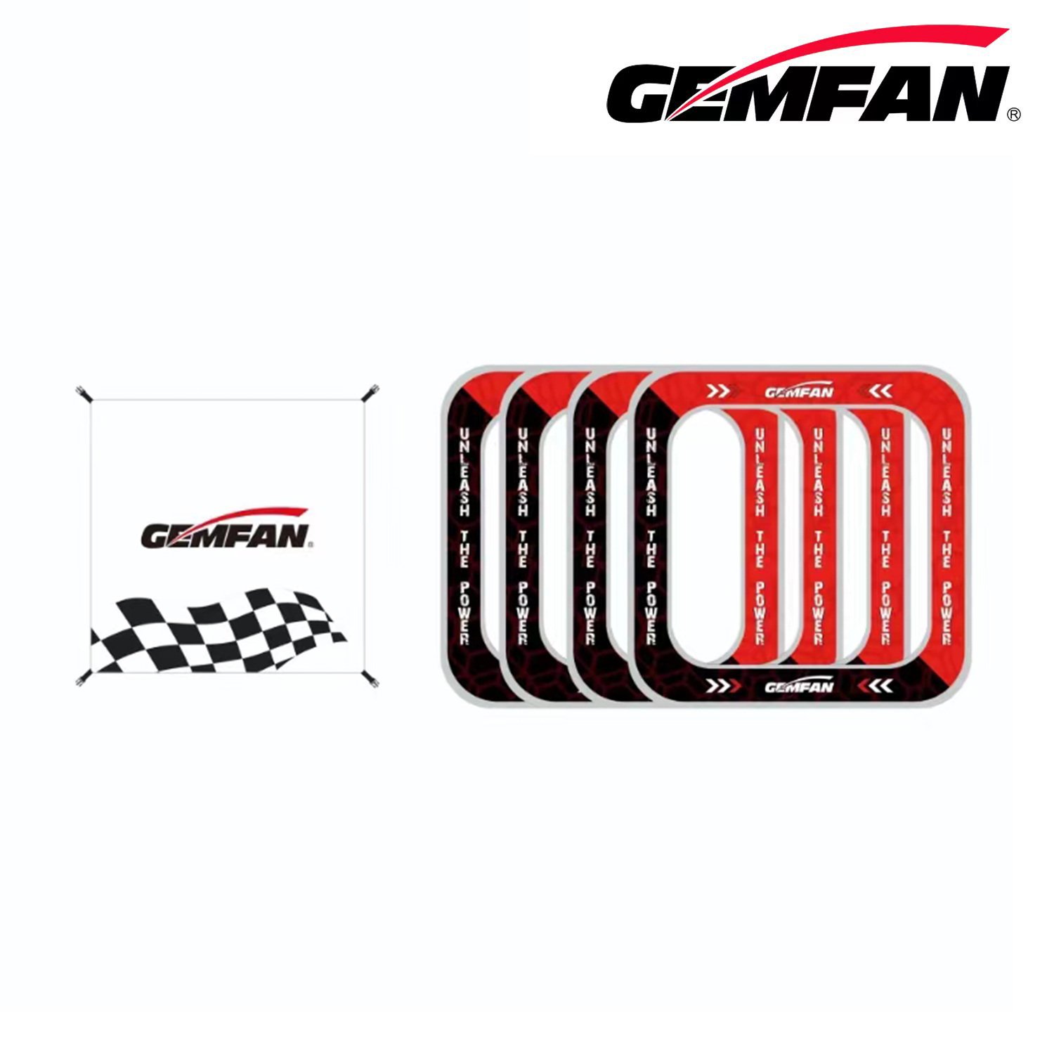 GEMFAN-FPVレースキューブゲート,レーシングアーチ, - Drone Racing Flag のレビューと価格